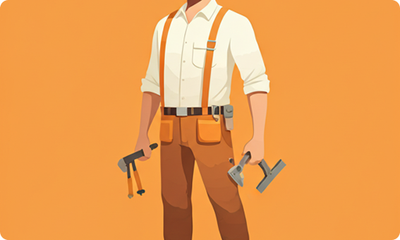 Ilustrasi Tukang